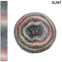 Zhuge 200G Yarn Whirl , 58% Large Softly Color Changing Acrylic Yarn for Crocheting ，AM