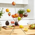 thumbnail image 6 of Rubinzhi Exploded Fruit Bowl, Silver Fireworks On The Dinner Table Decor, Kitchen Centerpiece for Table, Silver, 6 of 8