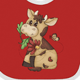 thumbnail image 4 of Inktastic Corky Cow Boys Baby Bib, 4 of 4