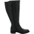 thumbnail image 2 of David Tate Womens Highland 18 Leather Round Toe Knee-High Boots, 2 of 3