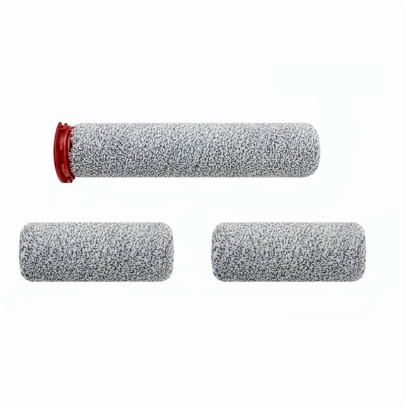 3 Pcs Soft Roller Brush for Dyad Pro/Dyad Pro Combo Cordless Wet Dry Vacuum Cleaner, Mop Vacuum Replacement Parts Accessory Kit