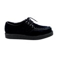 thumbnail image 2 of Demonia Creeper-602S Unisex Interwoven Apron Platform D-Ring Lace-Up Creepers, 2 of 2