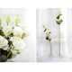 thumbnail image 3 of Arreglo floral artificial grande blanco Sunnimix Ramo de novia, 3 of 8