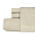 thumbnail image 3 of Hotel De Fitzgerald 800 Thread Count Luxury Sheet Set Cream King, 3 of 4
