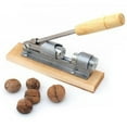 thumbnail image 3 of Heavy Duty Pecan Nut Cracker Made of Stainless Steel and Hardwood for Easy Nut Cracking, 3 of 5