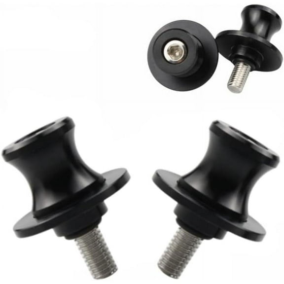 Swing Arm Spools,2pcs 8mm/10mm Motorcycle CNC Rear Sliders Stand Screw Compatible with Yamaha Kawasaki Suzuki Honda