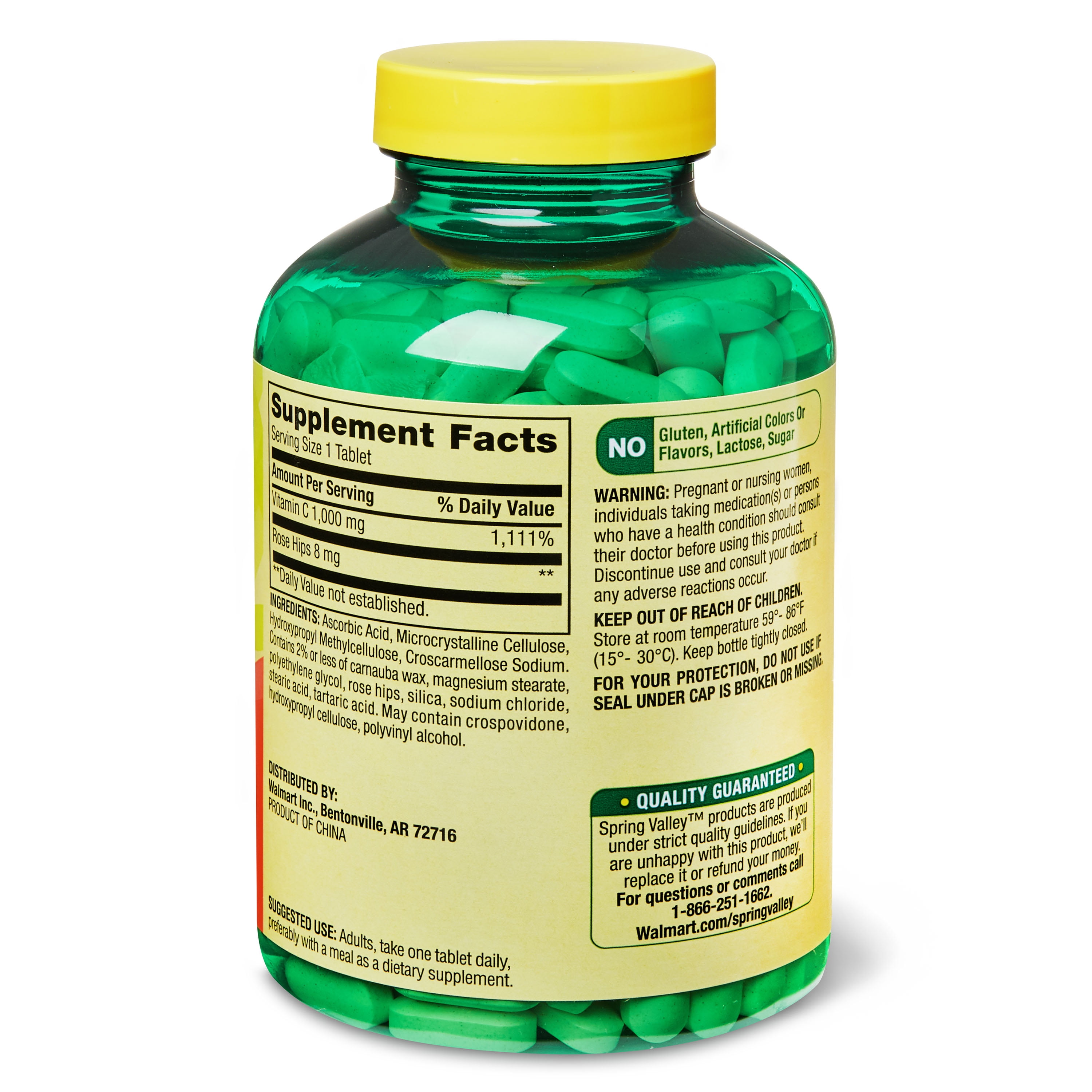 Spring Valley Vitamin C With Rose Hips Dietary Supplement 1 000 Mg 250 Count Walmart Com Walmart Com Spring Valley Vitamin C With Rose Hips Dietary Supplement 1 000 Mg 250 Count Walmart Com Walmart Com