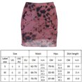 thumbnail image 2 of (Con vídeo) Minifalda de malla estampada Borgoña M, falda sexy para discoteca para mujer, primavera y verano, temperamento ins, 2021, 2 of 8