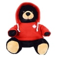 thumbnail image 3 of Canada 1 Count Black, Red, White Plush Bear, 8.75in, Adult, Decoration, Canada Day, Way To Celebrate, 3 of 6
