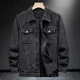 thumbnail image 5 of Abrigo vaquero de otoño para hombre, nuevo en invierno de 2024, entrega rápida a bordo, precio económico, chaquetas vaqueras Y2k elegantes de alta calidad para hombre, 5 of 5