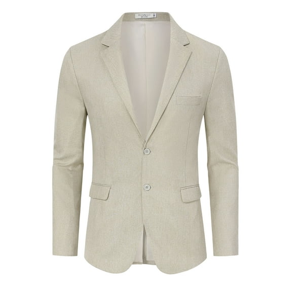 Men Blazers, Sport Coats for Men Suit Jackets and Blazers Casual Classic Fit Two Button Comfy Lightweight Blazer Work Office Linen Casual Sport Coat Blazer Jacket