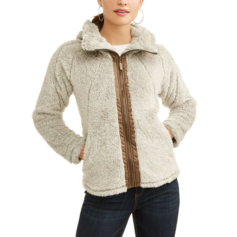 Fluffy jacket walmart sale