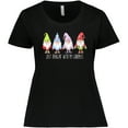 thumbnail image 3 of Inktastic Christmas Hangin with My Gnomies Women's Plus Size T-Shirt, 3 of 5
