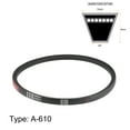 thumbnail image 2 of Unique Bargains A610/A24 V Belt 24-inch Inner Girth, A-Section Rubber Drive Belt, 2 of 3