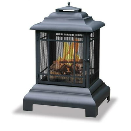 Large Black Outdoor Firehouse - Blue Rhino 360-degree Large Black Firehouse