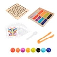 thumbnail image 4 of Xuanheng Bead Game Development Early Learning Toy for Preschool Ages 3 4 5 Homeschool Bead, 4 of 8