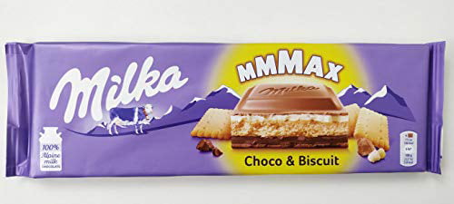 Milka Choco & Biscuit (Shoko Keks) Chocolate Bar 300g/10.58oz