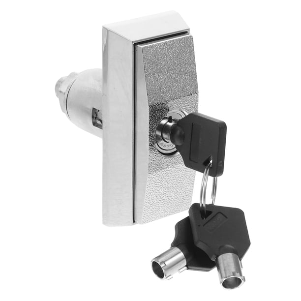 juego de cerradura universal tipo T para máquina expendedora de agua con llave, de aleación de zinc, para máquinas expendedoras automáticas, máquinas de aperitivos y máquinas de juegos