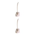 thumbnail image 4 of Monstrate Juego de escobillas de baño de doble cara, accesorios de baño, herramienta de cepillo de limpieza, Base de cinturón de Type2 NO2, 4 of 6