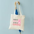 thumbnail image 4 of CafePress - Follow The Bunny He Has The Chocol - Unisex Canvas Tote Bag, Beige, 1-Piece, 4 of 6