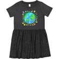 thumbnail image 3 of Inktastic Earth Day with Flowers Girls Toddler Dress, 3 of 5
