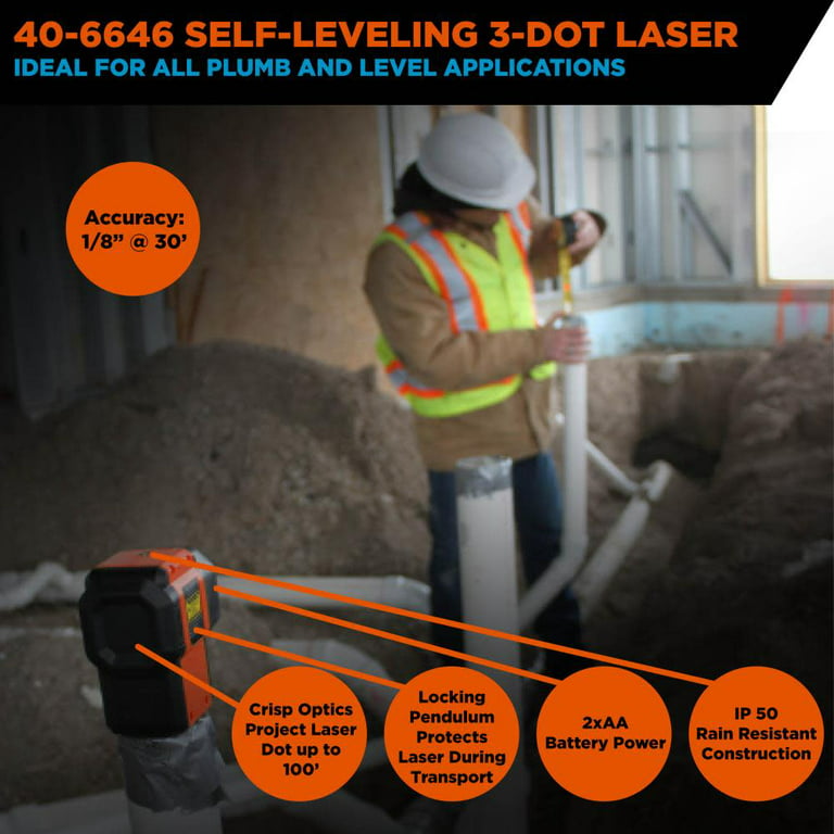 How To Use a Laser Level - Self Leveling Laser Level Guide