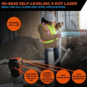 Johnson Level Self-Leveling 3 Dot Laser