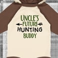 thumbnail image 4 of Inktastic Uncles Future Hunting Buddy Boys or Girls Long Sleeve Baby Bodysuit, 4 of 5