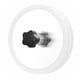 thumbnail image 5 of Abrazadera limpiadora de discos de vinilo Mango de silicona Accesorio impermeable Limpieza de discos 106mm blanco, 5 of 9