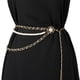 thumbnail image 5 of Cinturón de cadena de cintura para mujer, cadena bonita para pantalones y vestidos, 5 of 5