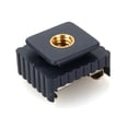 thumbnail image 4 of Adaptador de Montaje de Zapata para Flash Adaptador de Zapata de Rosca de 1/4 ", Plataforma Convertidor de Montaje para Soporte de Flash de Cámara, Soporte de Luz, 4 of 7