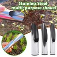 thumbnail image 2 of Bonsai Soil Scoops,Reusable Garden Bucket Tools Stainless Steel Soil Dig Shovel Planting Spoon Tool,Small Potting Scoop for Plant Flower Succulent F5X2, 2 of 7