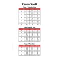 thumbnail image 2 of Karen Scott Womens Solid Basic T-Shirt, Blue, Plus Size, 0X, 2 of 2