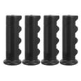 thumbnail image 3 of 4 Pcs Trolley Cart Handle Cover Wraps Handlebar Grips Wheelbarrow Black, 3 of 8