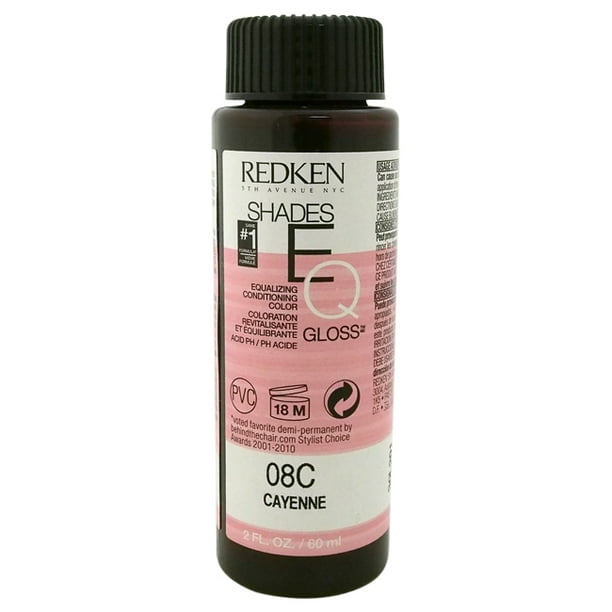 Redken Redken Shades Eq Hair Color Gloss 08C, Cayenne, 2 Oz Walmart