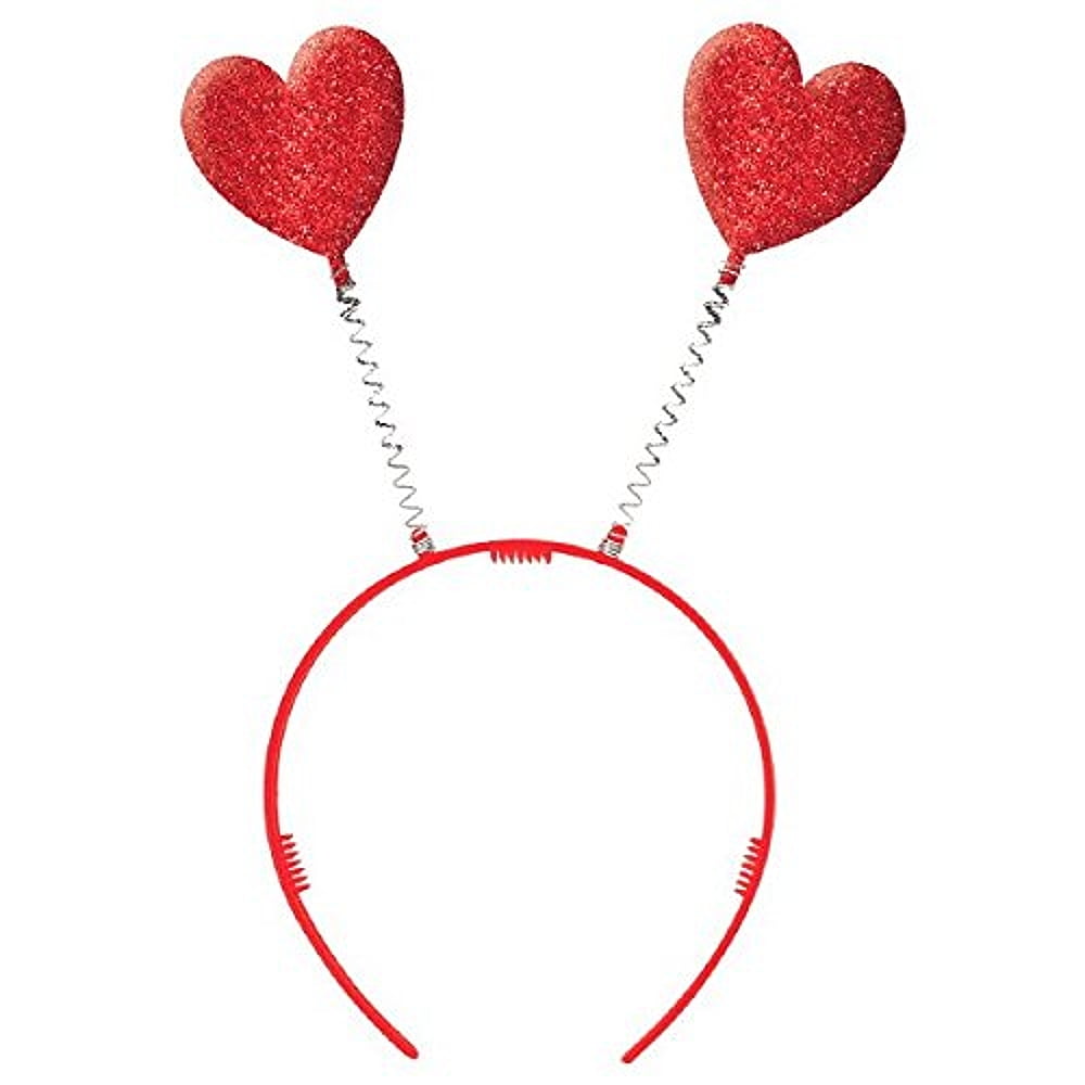 Amscan Happy Glitter Hearts bopper Valentine's Day Costume Party Head