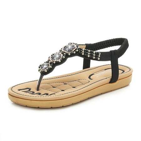 

Summer Sandals for Women Comfortable Casual Beach Shoes Bohemian Sandals