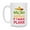 White, variant on Funny Pétanque Player Coffee Mug - “Nacho Average Pétanque Player” - 11Oz/15Oz Ceramic Mug