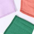 thumbnail image 3 of Bufanda de gasa con burbujas y perlas monocromáticas de verano, bufanda larga, bufanda turbante de color sólido para mujer YW16., 3 of 6
