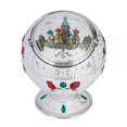 thumbnail image 1 of Portable Mini Ashtray Metal Round Ball Stamped Pattern Gift Decoration (#02), 1 of 3