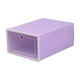 thumbnail image 2 of Zapatero para armario, organizadores y almacenamiento de armario, organizador de caja de zapatos de plástico transparente, caja de zapatos grande color melocotón, caja de zapatos con cajón abatible, c, 2 of 6