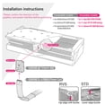 thumbnail image 4 of Adaptador De Fuente De Alimentación Adaptador de corriente de 450 W para tarjeta gráfica RTX 4090 4080 4070 Ti 3090 (RVS negro) Ndcxsfigh  Para estrenar, 4 of 8