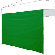 Eurmax Instant Sunwall for 10x10FT Pop up Canopy, 1 Pack Kelly Green Canopy Sidewall