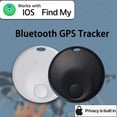 thumbnail image 2 of Mini GPS Tracking Device - Lost Tracker Compatible with Apple Find My, Smart Tag for Child, Pet, Car - Bluetooth Tracker for iOS System (Black), 2 of 7