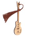 thumbnail image 1 of Shisuyan Guitar Shape Bamboo Bookmark Creative Book Mark Decoration Bamboo Page-marker, 1 of 9