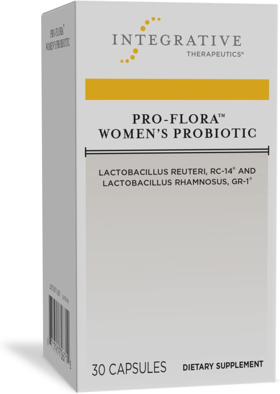ProFlora Women's Probiotic Lactobacillus Rhamnosus GR1 and Reuteri RC
