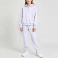 thumbnail image 5 of Vmvidoty Half Zip Drop Shoulder Long Sleeve Tracksuit 2 Piece Activewear Set Sweatsuits Toddler 5-6 Years, 5 of 8