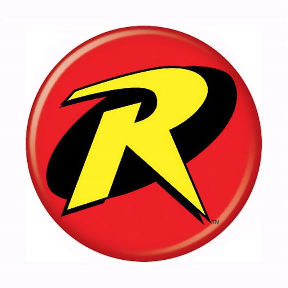Robin Robin 1.25 in. dia. R-Symbol Button