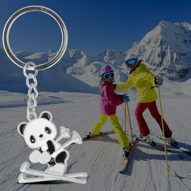 Llavero de Snowboard 3D Llaveros Estilo esquí para Regalo del Equipo de Snowboard ANGGREK Otros
