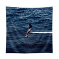 thumbnail image 1 of Tapestry Szas Sos Flag Art Anime para colgar en la pared, 90 x 90 cm, 1 of 1